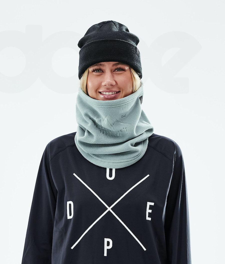 Green Men's Dope Cozy Tube Facemasks | NZ_D1477
