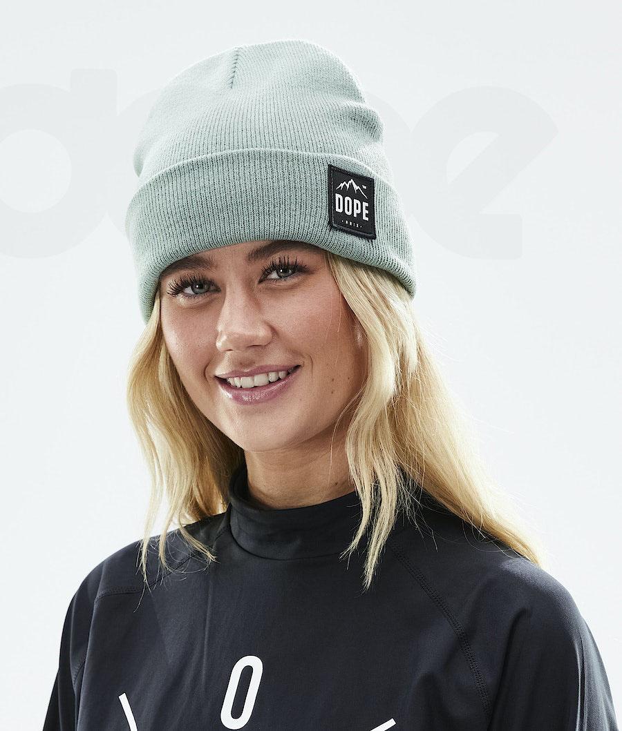Green Men's Dope Paradise Beanies | NZ_D2452