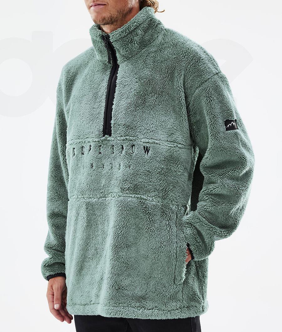 Green Men's Dope Pile Fleece | NZ_D1704