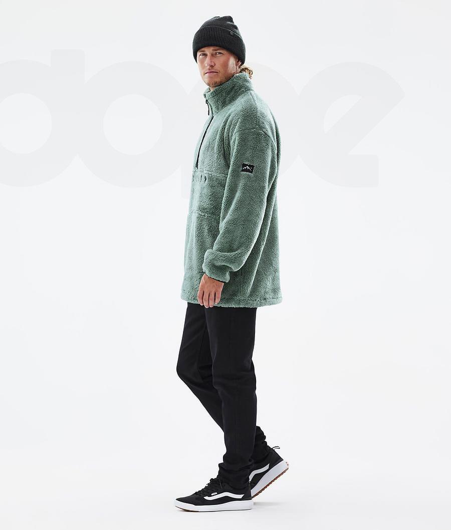 Green Men's Dope Pile Fleece | NZ_D1704