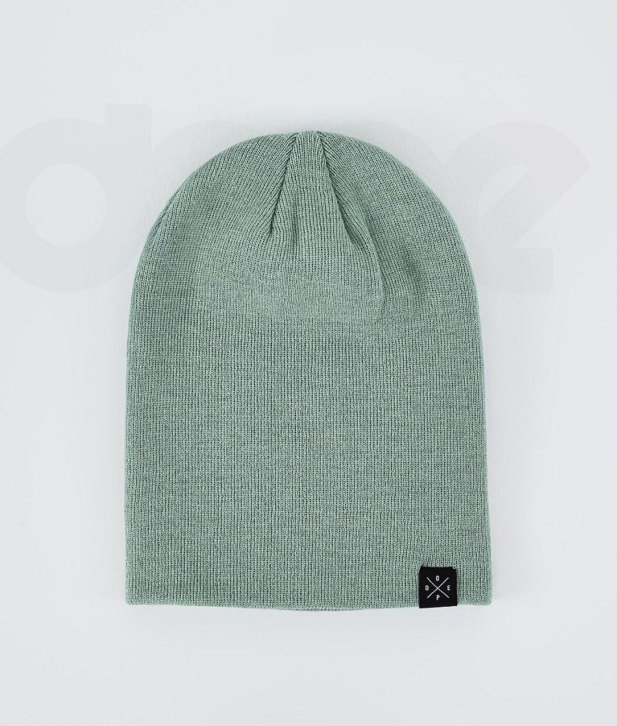 Green Men's Dope Solitude Beanies | NZ_D1891
