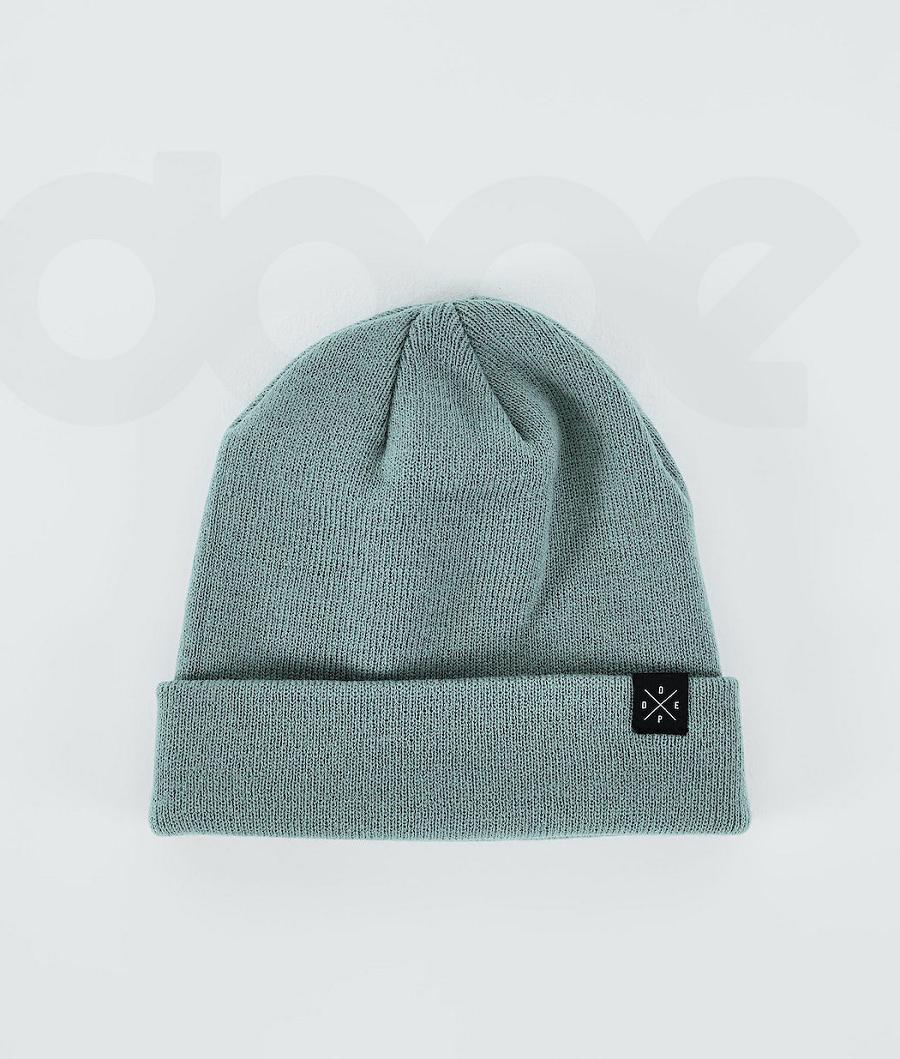Green Men's Dope Solitude Beanies | NZ_D2016