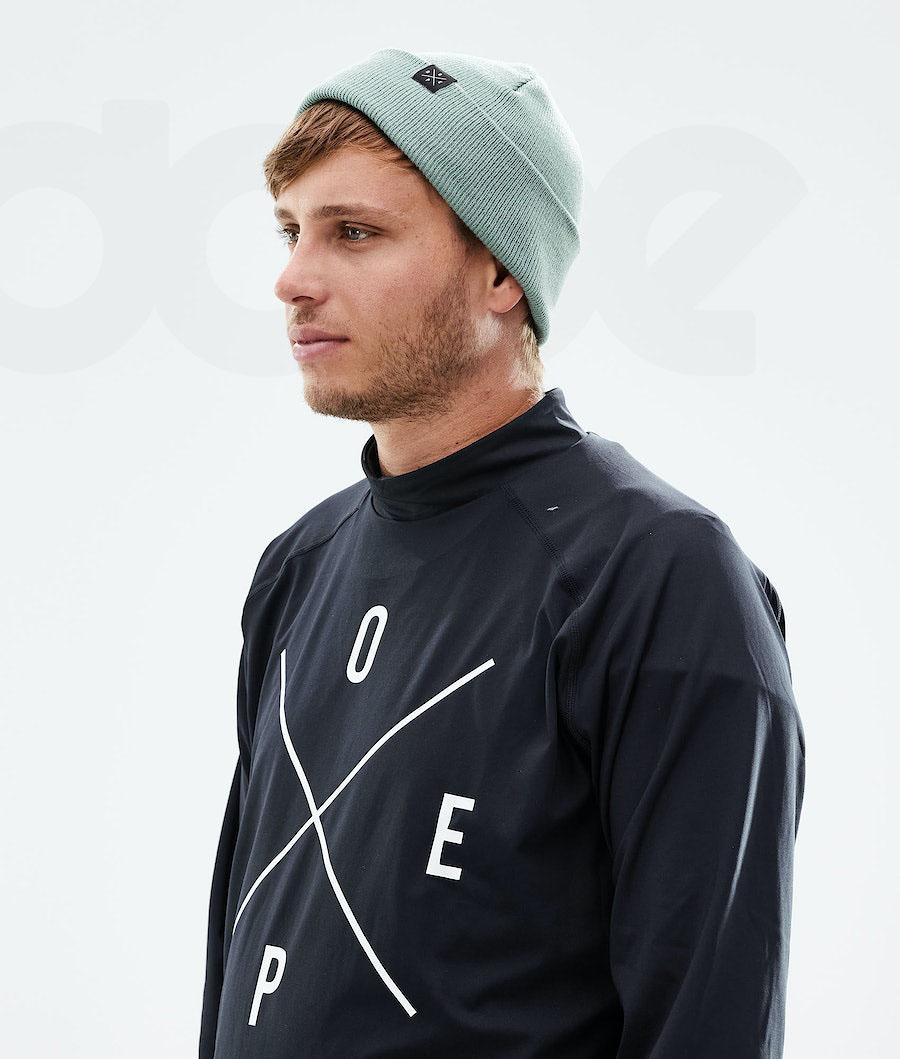 Green Men's Dope Solitude Beanies | NZ_D2016