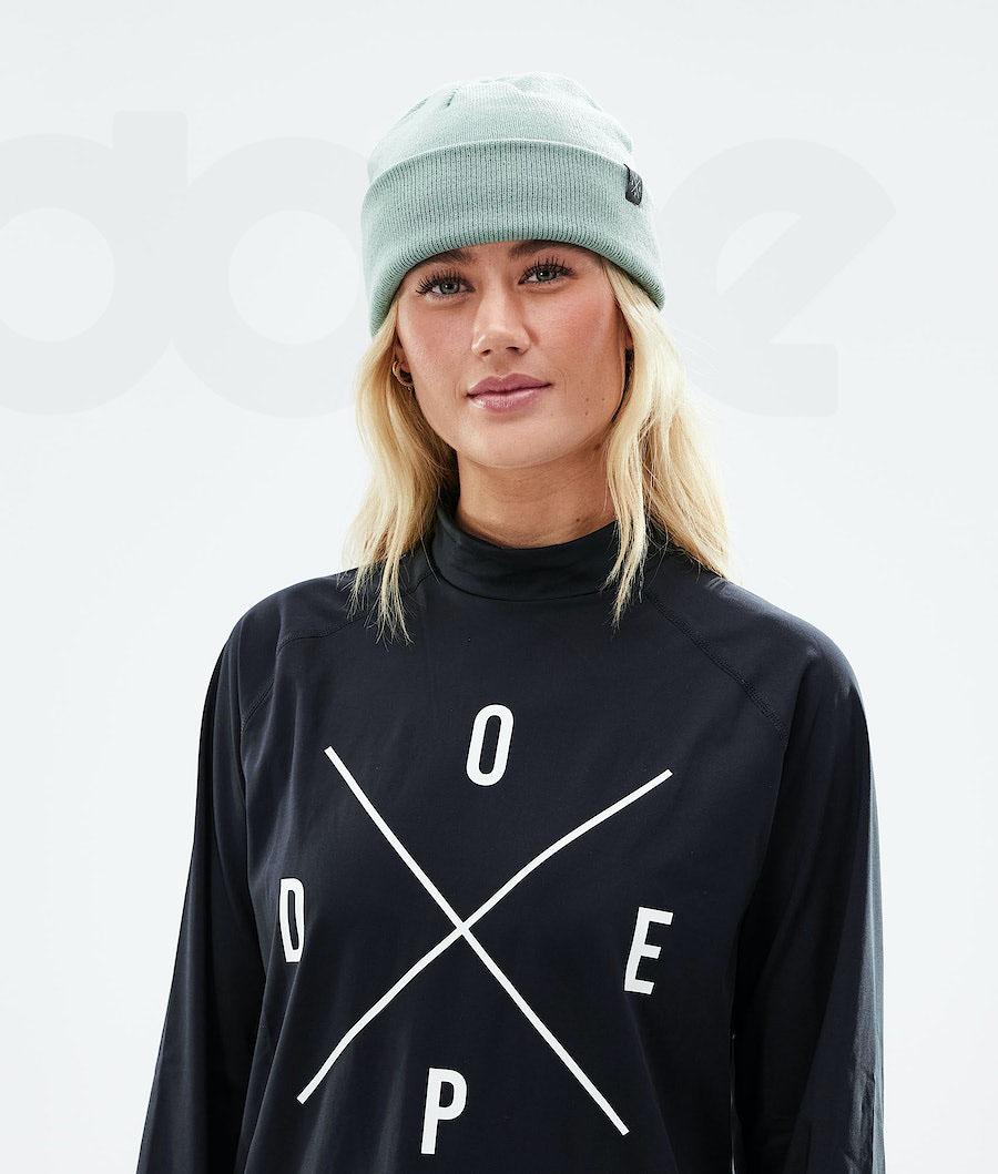 Green Men's Dope Solitude Beanies | NZ_D2016