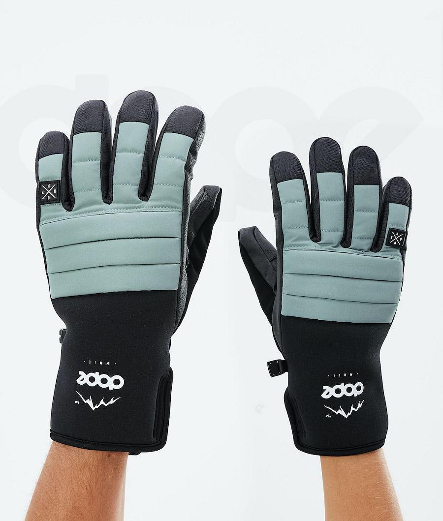 Green Women\'s Dope Ace 2021 Snowboard Gloves | NZ_D1168