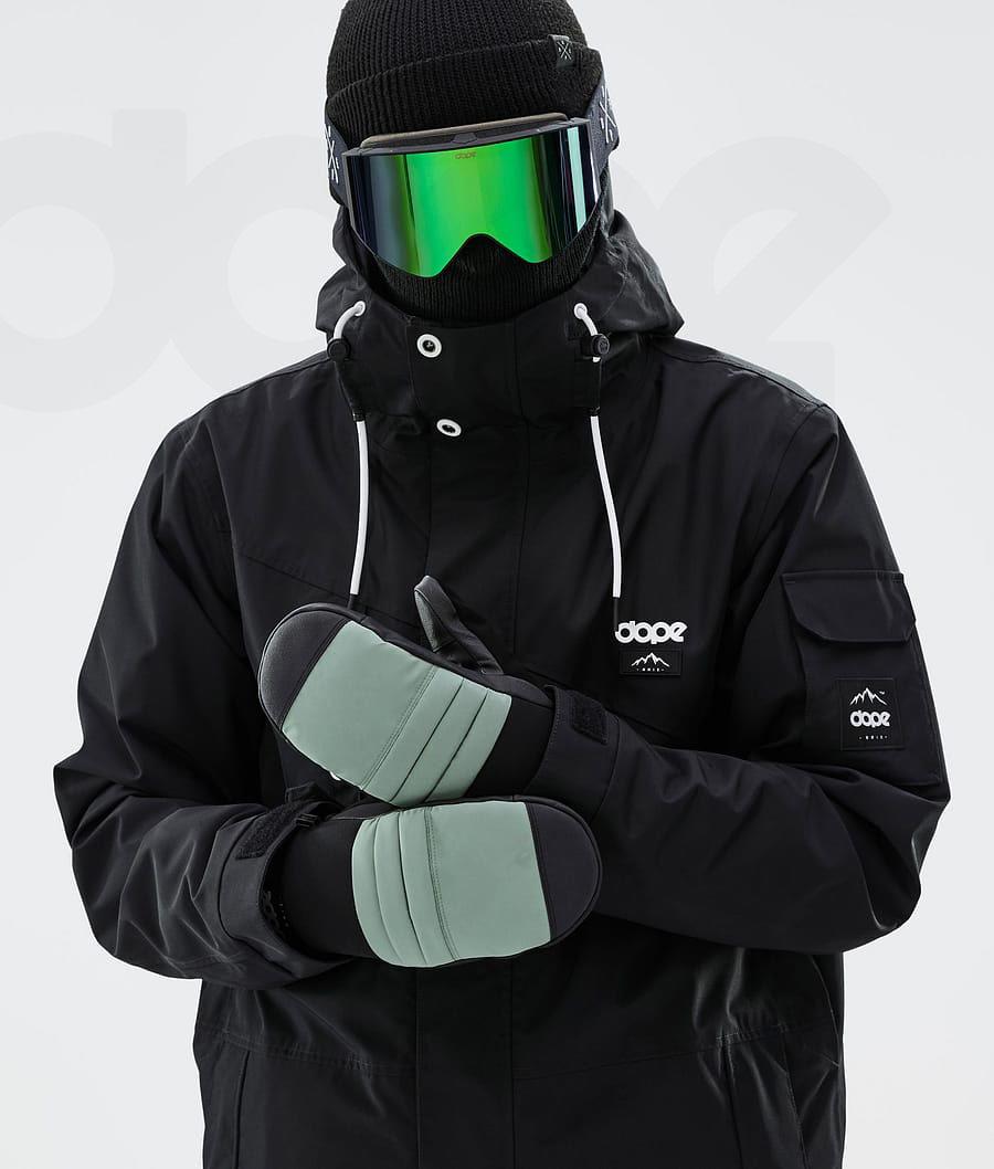 Green Women's Dope Ace Snowboard Gloves | NZ_D1011