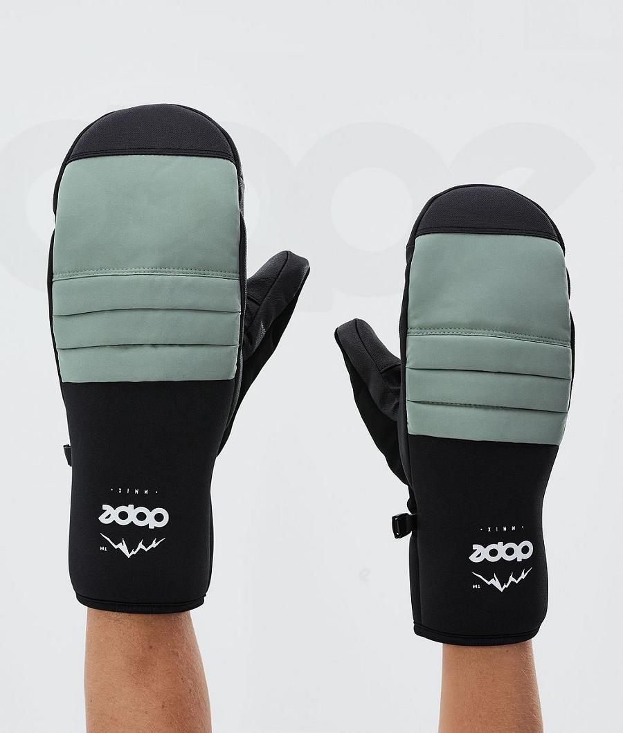 Green Women\'s Dope Ace Snowboard Gloves | NZ_D1011