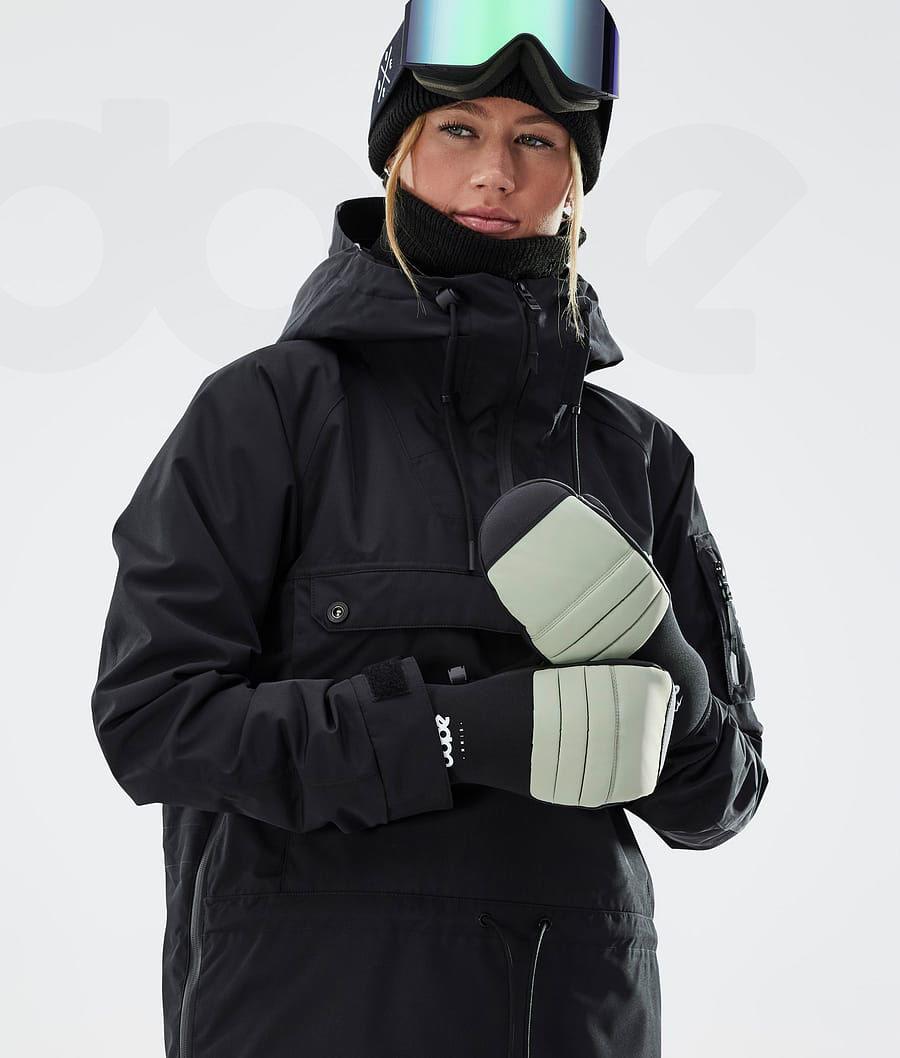 Green Women's Dope Ace Snowboard Gloves | NZ_D1917