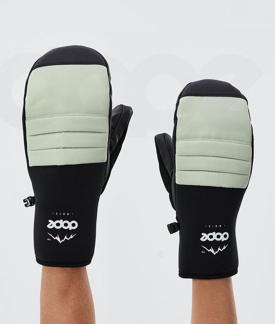 Green Women\'s Dope Ace Snowboard Gloves | NZ_D1917