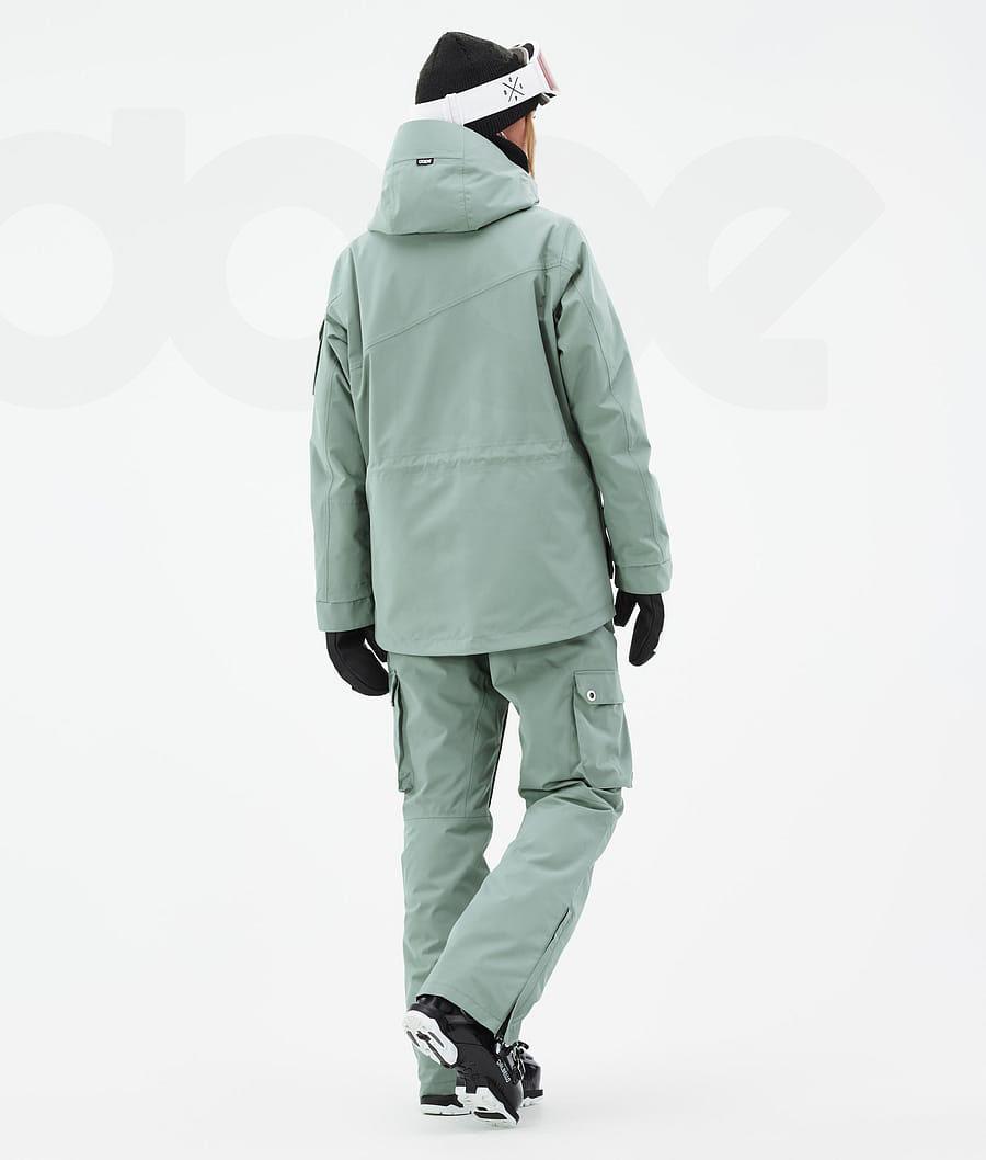 Green Women's Dope Adept W Ski Jackets | NZ_D2086