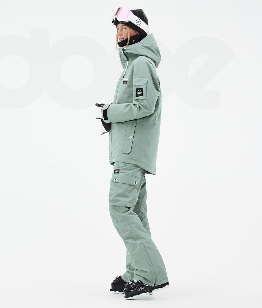 Green Women's Dope Adept W Ski Jackets | NZ_D2086