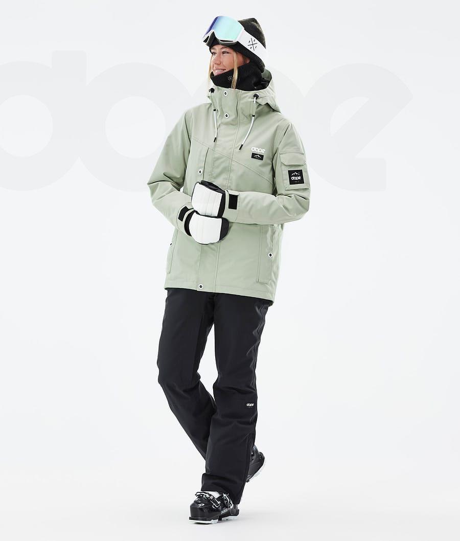 Green Women's Dope Adept W Ski Jackets | NZ_D2519