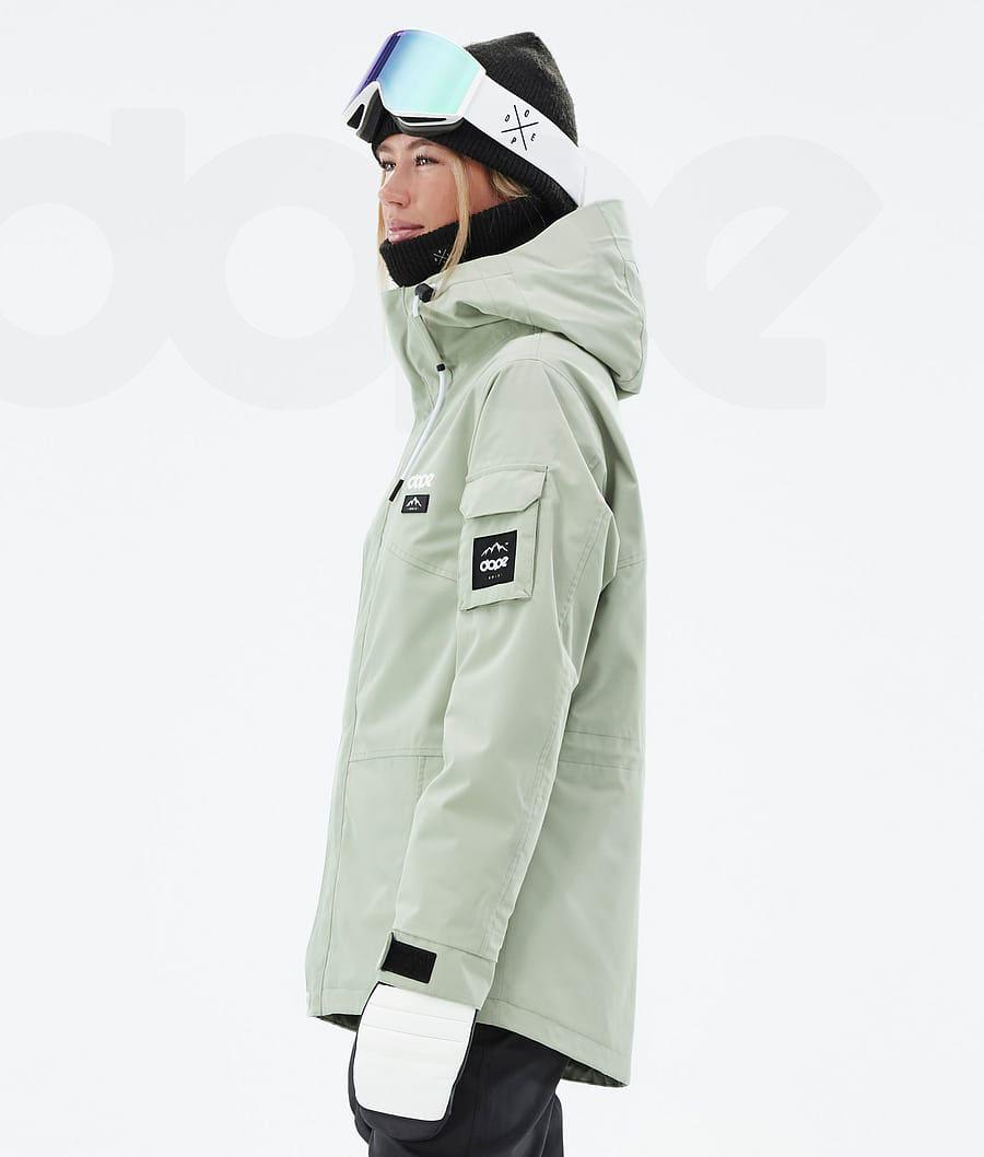 Green Women's Dope Adept W Snowboard Jackets | NZ_D1514