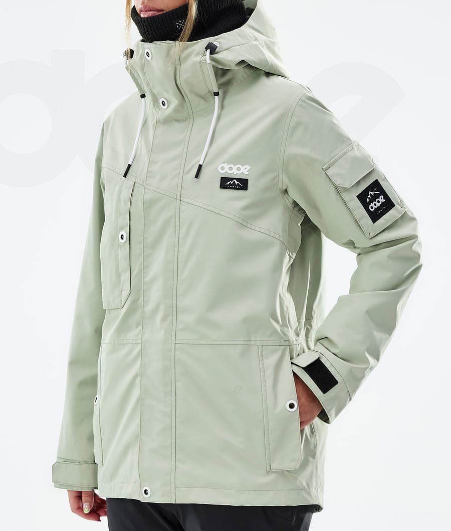 Green Women's Dope Adept W Snowboard Jackets | NZ_D1514