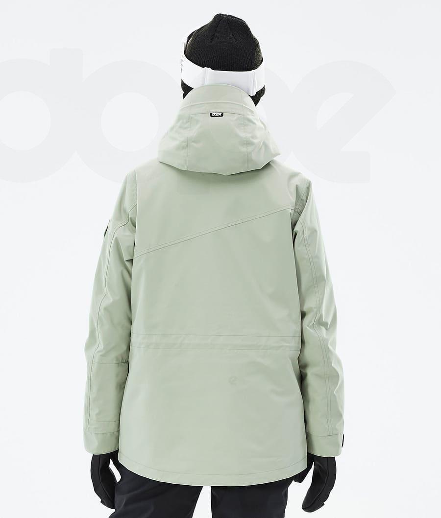 Green Women's Dope Adept W Snowboard Jackets | NZ_D1514