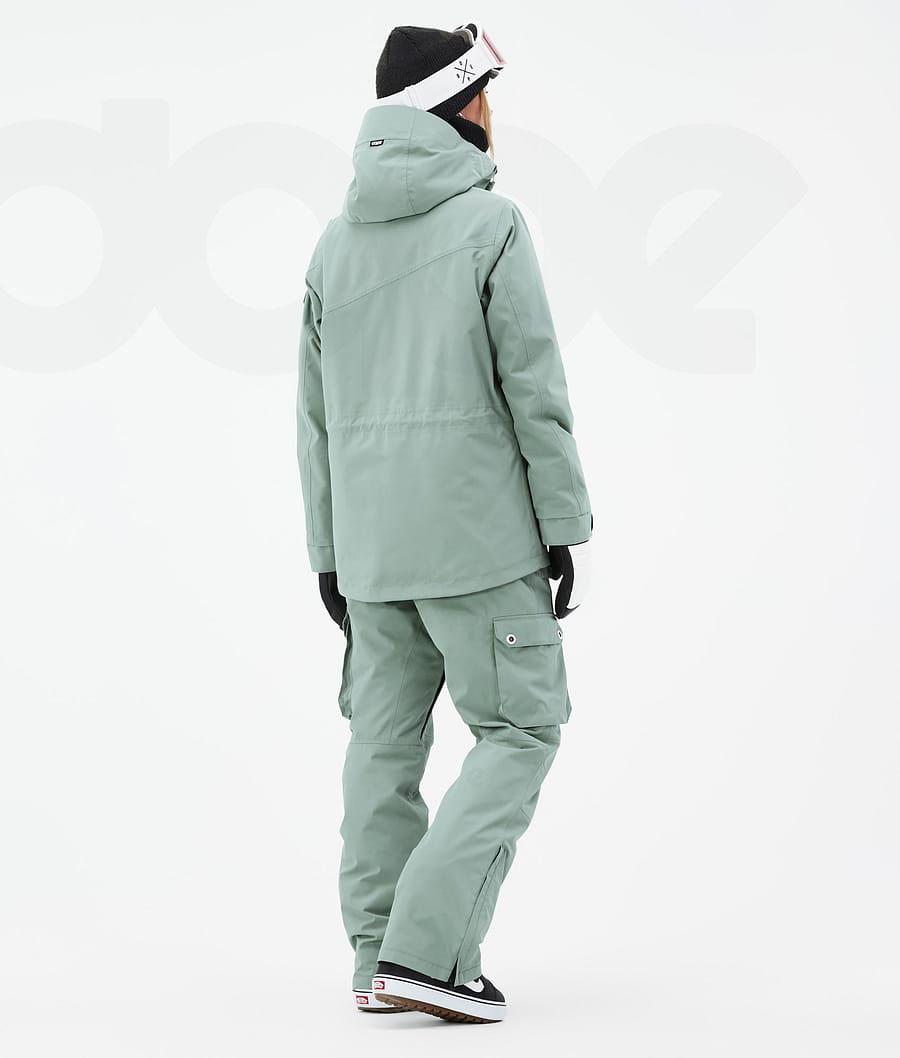 Green Women's Dope Adept W Snowboard Jackets | NZ_D1949