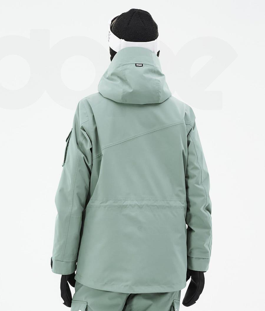 Green Women's Dope Adept W Snowboard Jackets | NZ_D1949