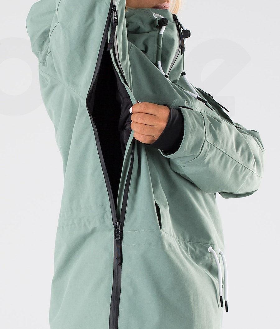 Green Women's Dope Annok W 2019 Snowboard Jackets | NZ_D1847