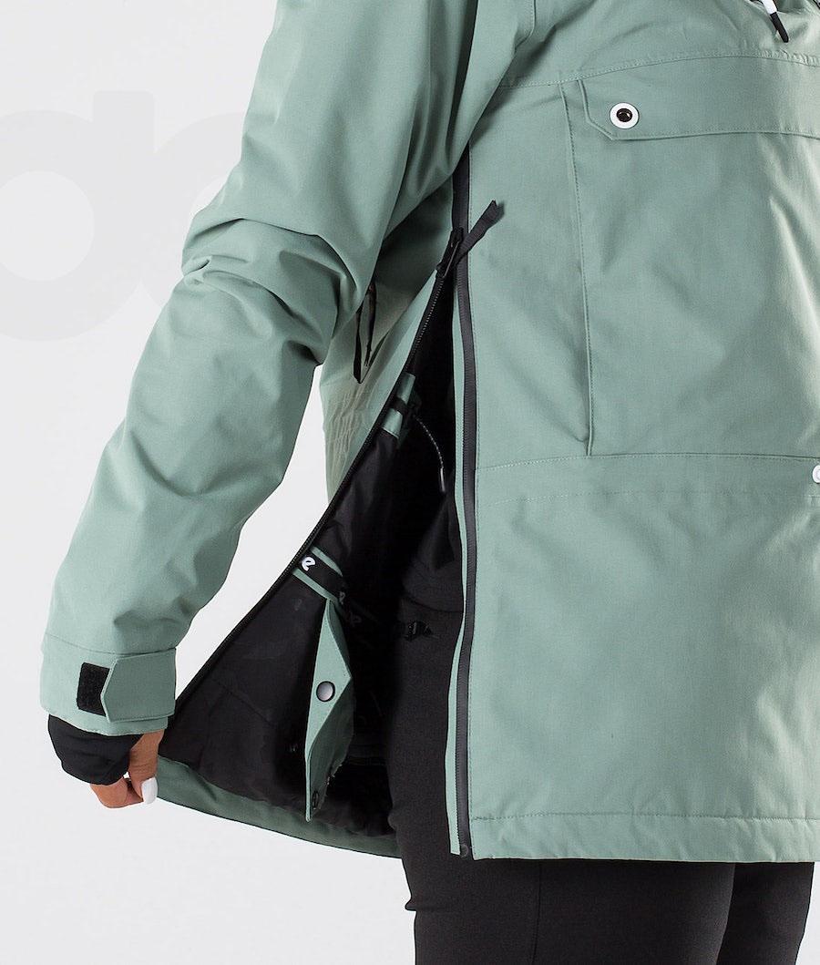 Green Women's Dope Annok W 2019 Snowboard Jackets | NZ_D1847