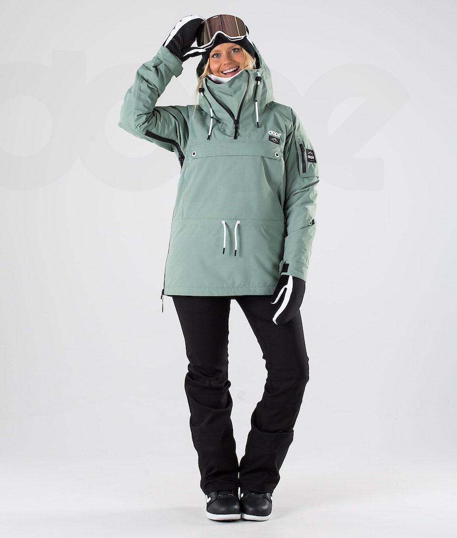 Green Women's Dope Annok W 2019 Snowboard Jackets | NZ_D1847
