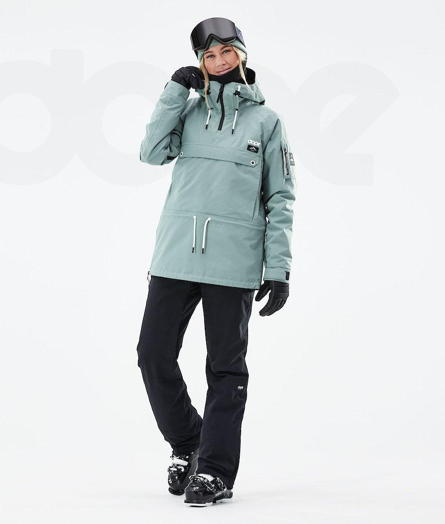 Green Women's Dope Annok W 2021 Ski Jackets | NZ_D1013