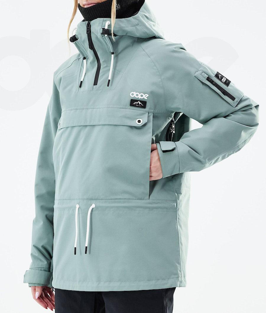 Green Women's Dope Annok W 2021 Ski Jackets | NZ_D1013