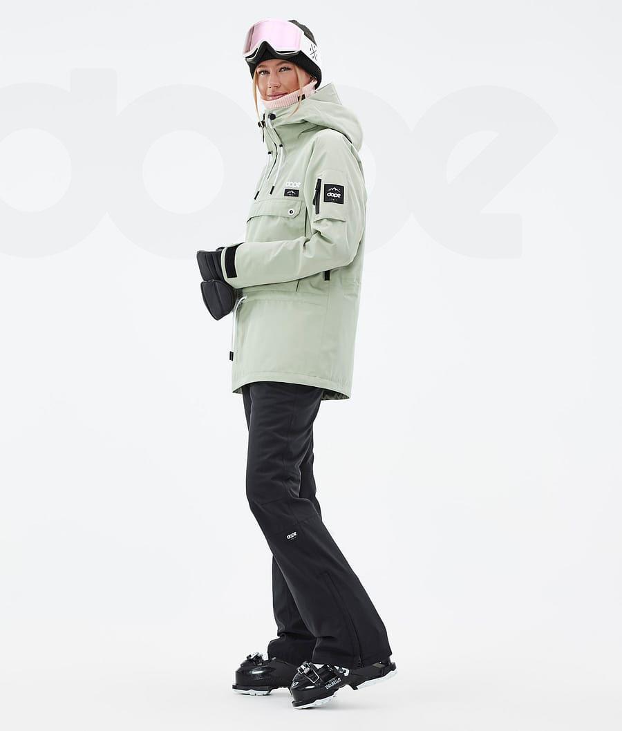 Green Women's Dope Annok W Ski Jackets | NZ_D1800