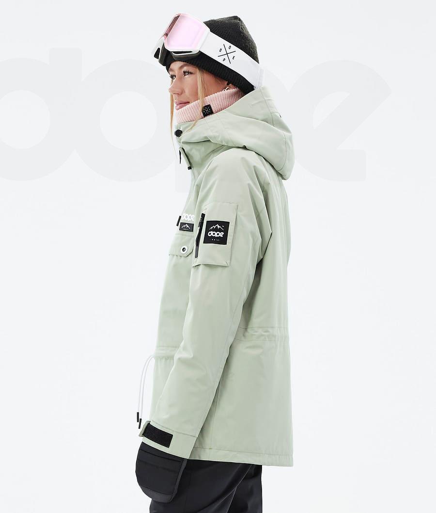 Green Women's Dope Annok W Snowboard Jackets | NZ_D2060
