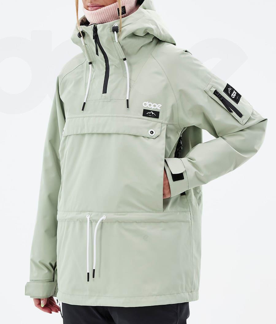 Green Women's Dope Annok W Snowboard Jackets | NZ_D2060