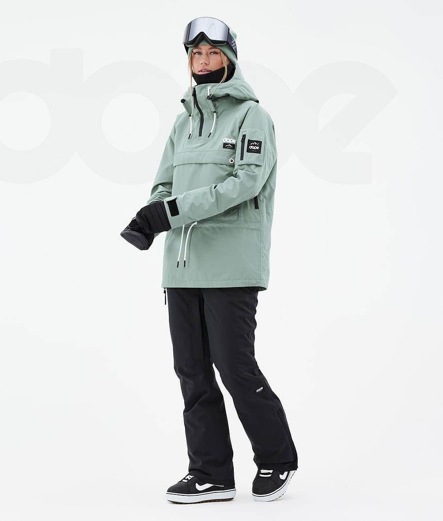 Green Women's Dope Annok W Snowboard Jackets | NZ_D2420