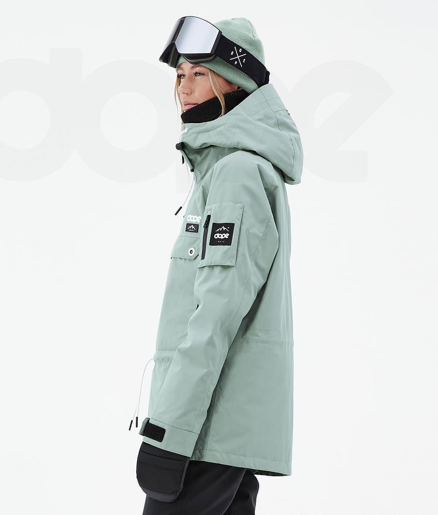 Green Women's Dope Annok W Snowboard Jackets | NZ_D2420