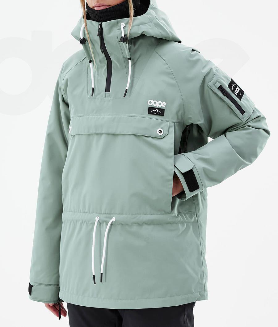 Green Women's Dope Annok W Snowboard Jackets | NZ_D2420
