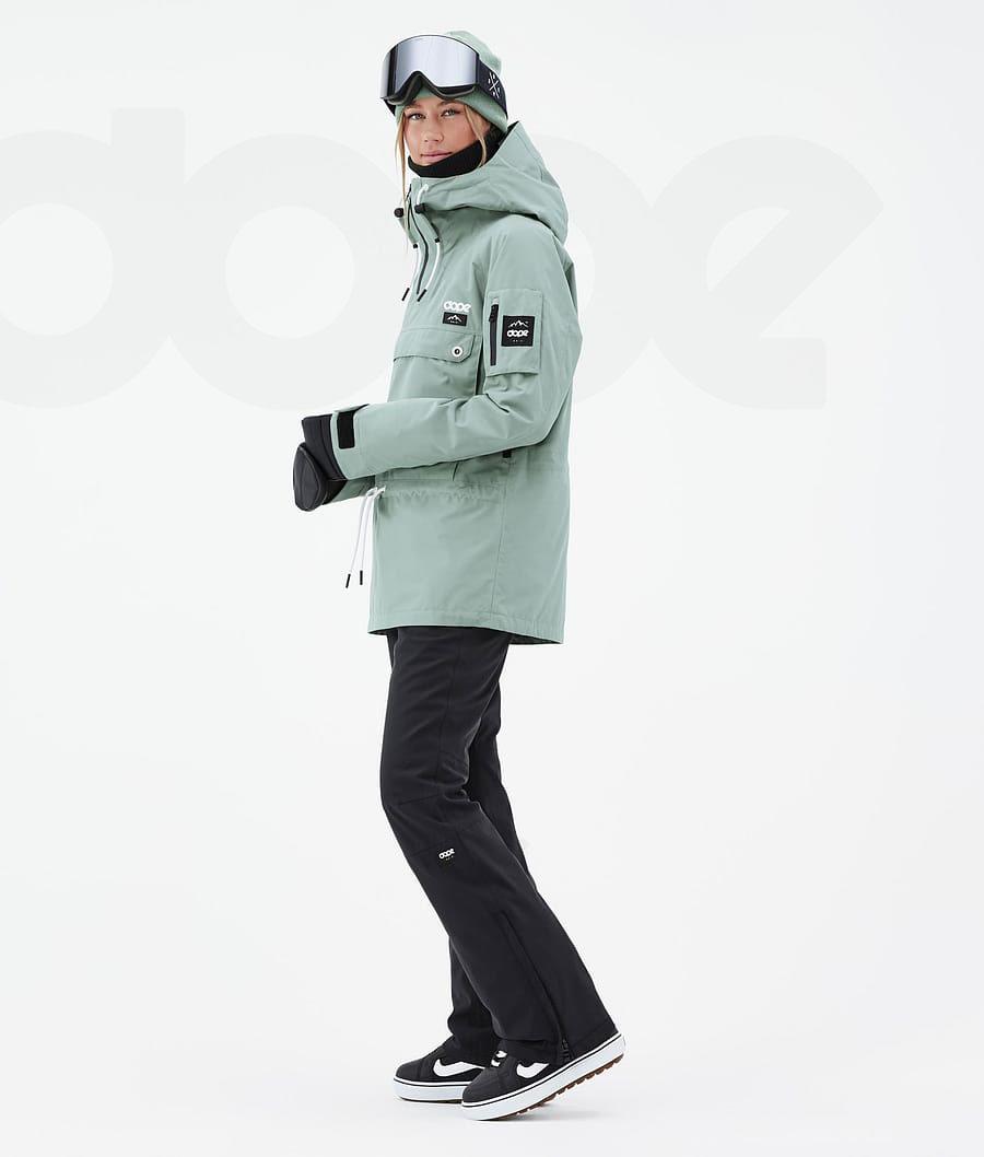 Green Women's Dope Annok W Snowboard Jackets | NZ_D2420