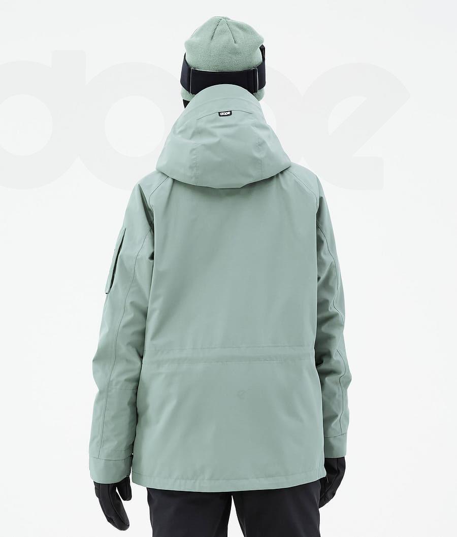 Green Women's Dope Annok W Snowboard Jackets | NZ_D2420