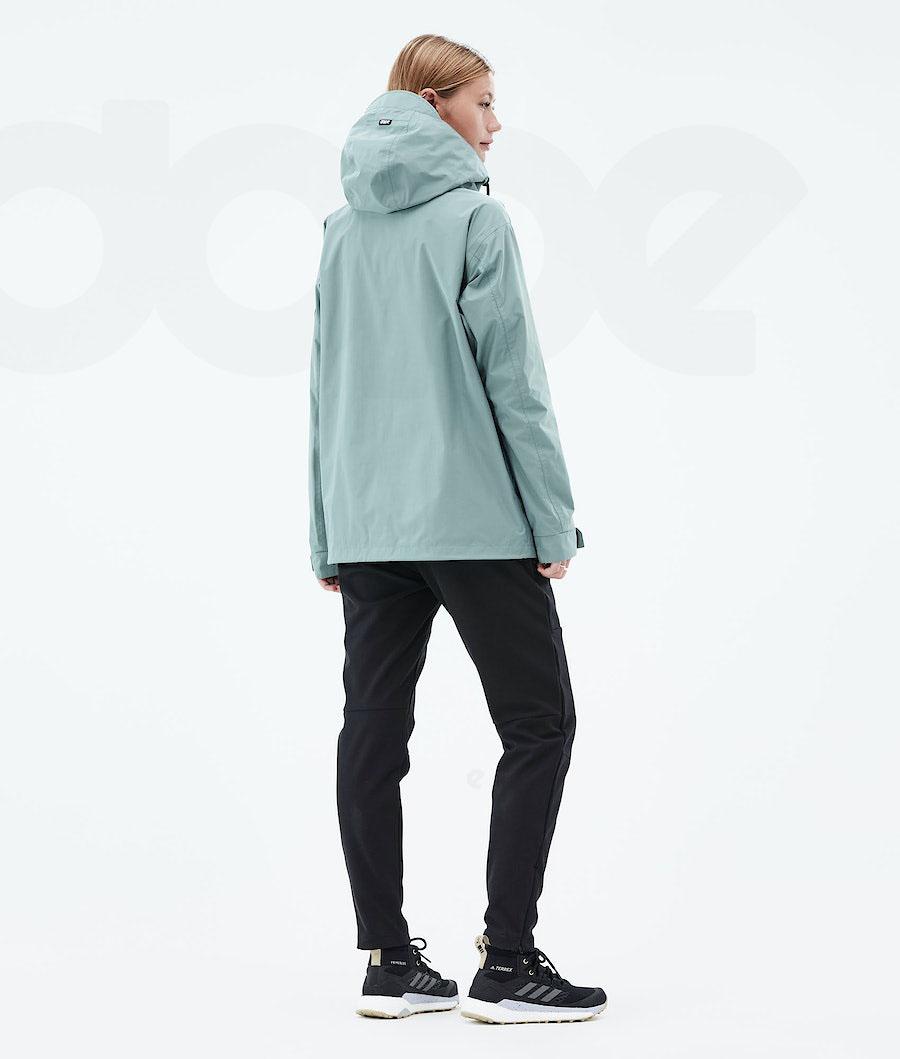 Green Women's Dope Blizzard Light W Outdoor Jackets | NZ_D2049