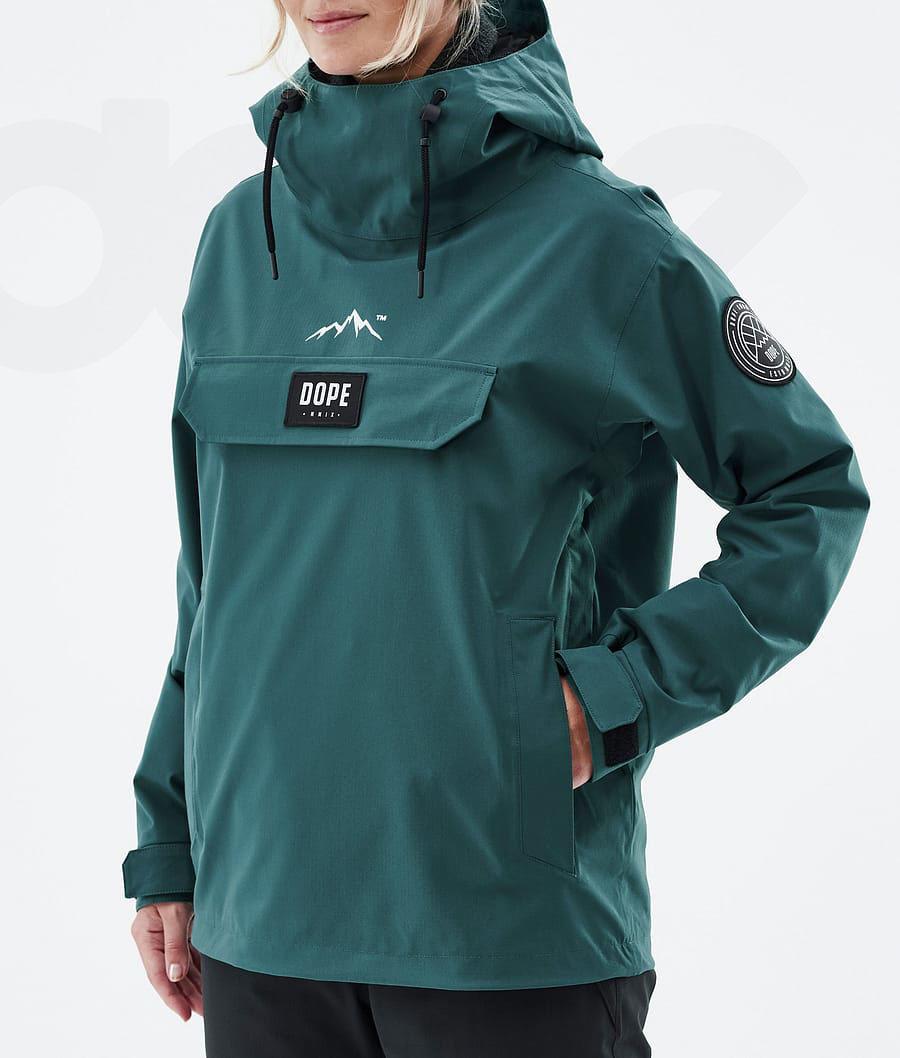 Green Women's Dope Blizzard W Ski Jackets | NZ_D1080