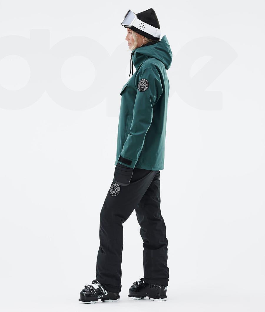 Green Women's Dope Blizzard W Ski Jackets | NZ_D1080