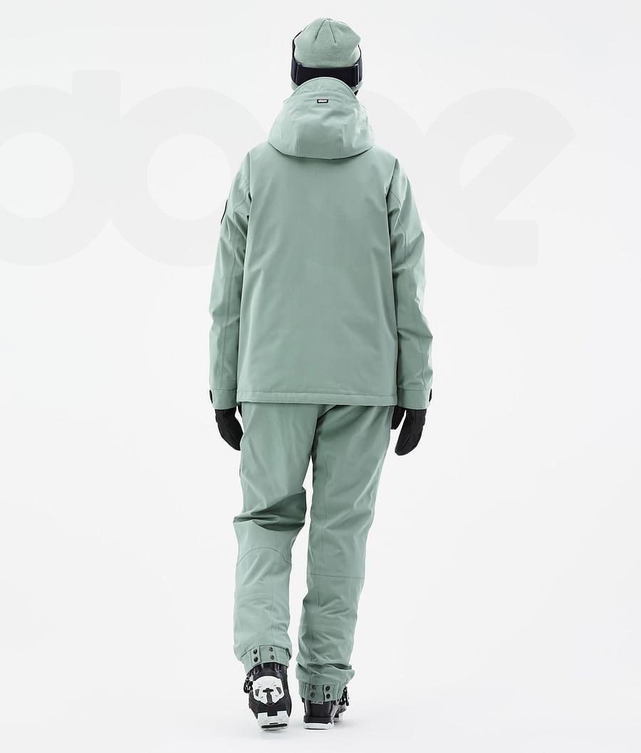 Green Women's Dope Blizzard W Ski Jackets | NZ_D1144