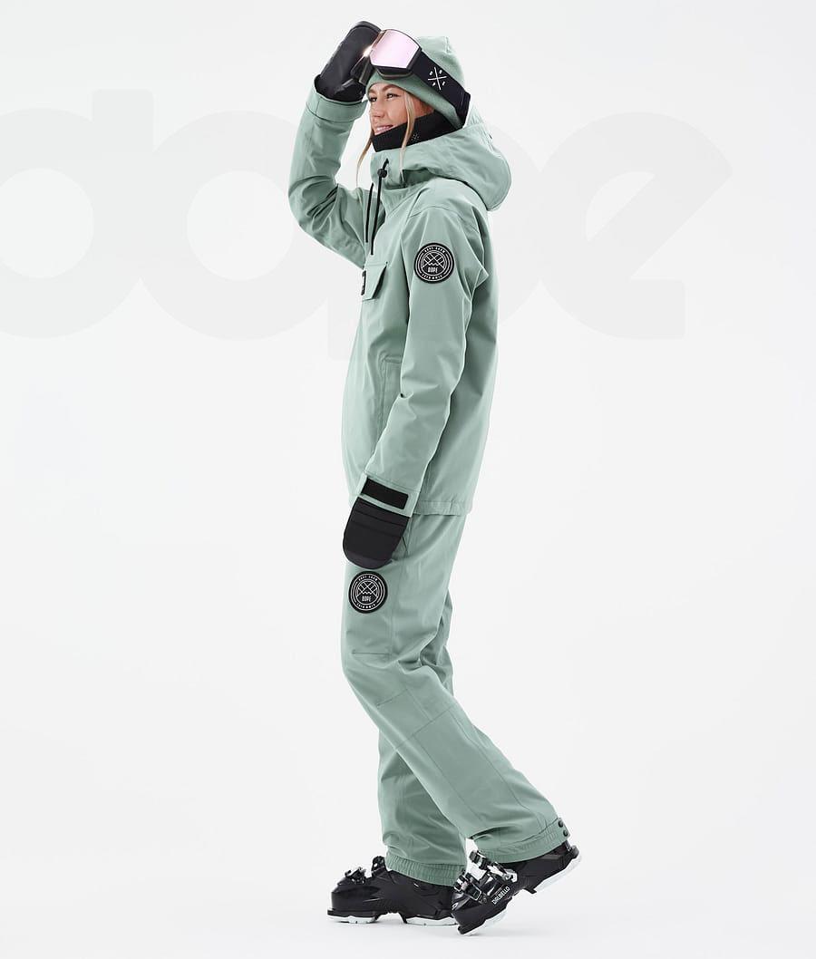Green Women's Dope Blizzard W Ski Jackets | NZ_D1144