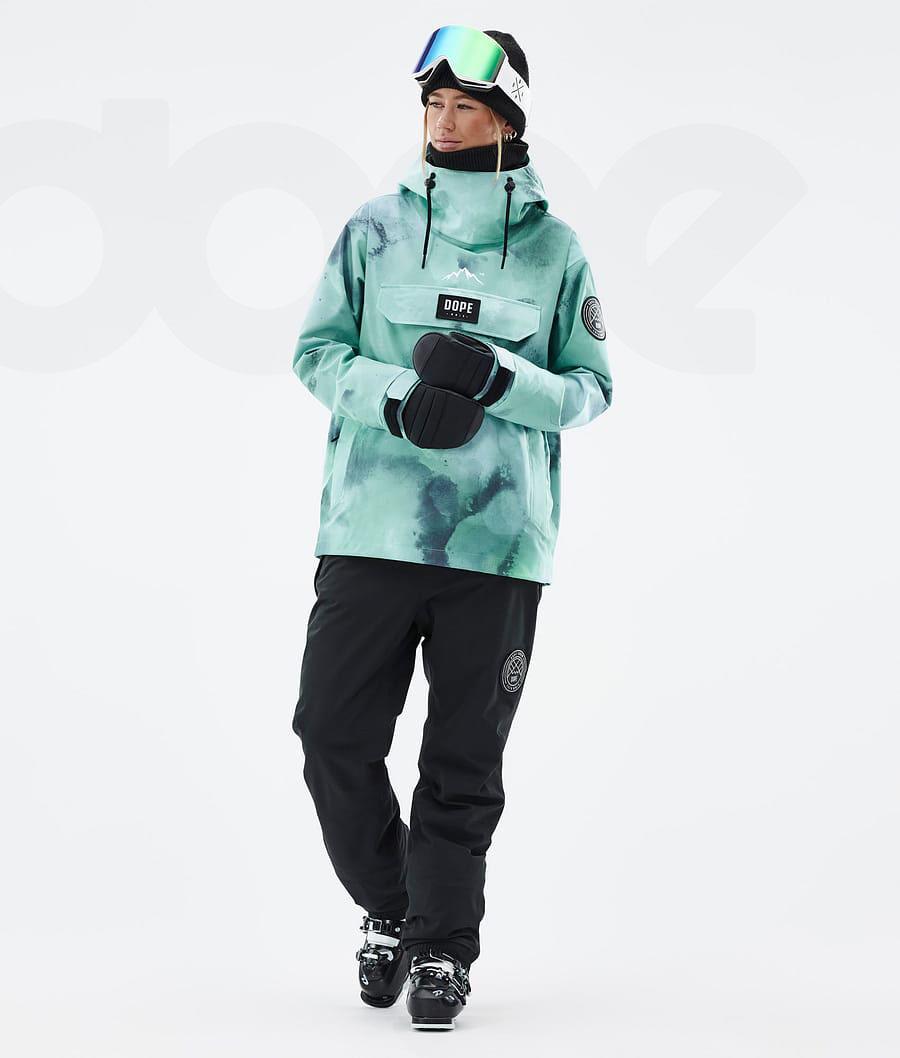 Green Women's Dope Blizzard W Ski Jackets | NZ_D1961