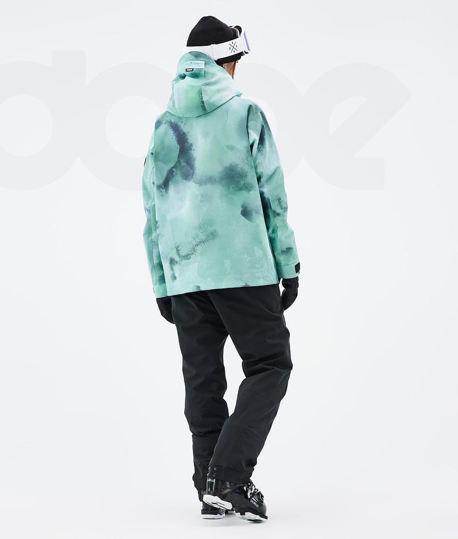 Green Women's Dope Blizzard W Ski Jackets | NZ_D1961