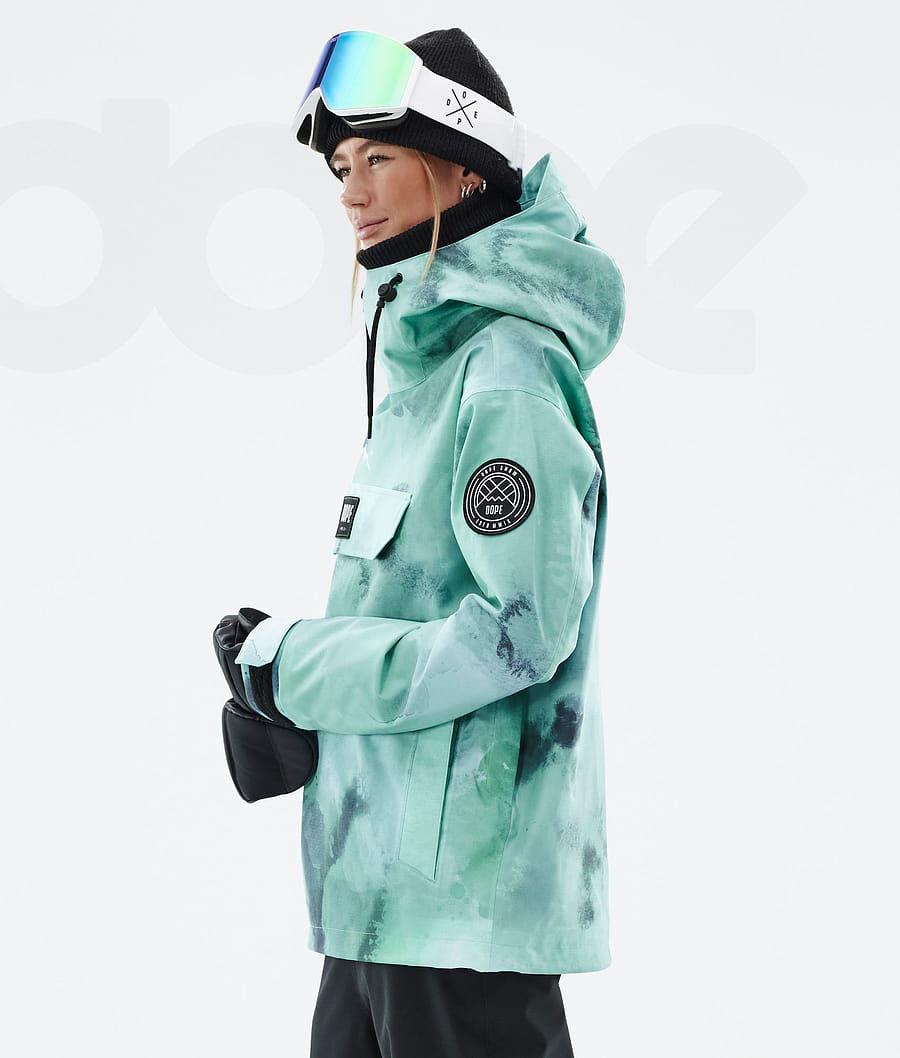 Green Women's Dope Blizzard W Ski Jackets | NZ_D1961