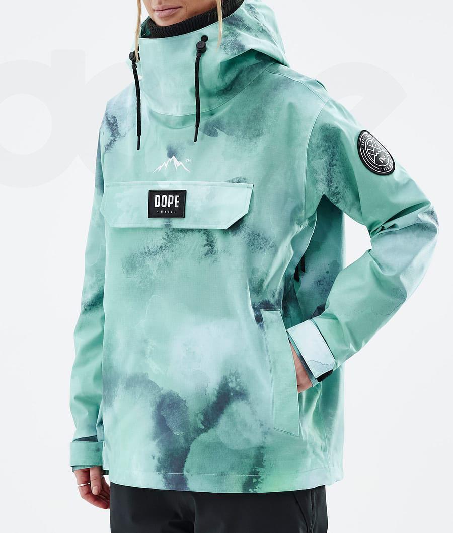 Green Women's Dope Blizzard W Ski Jackets | NZ_D1961