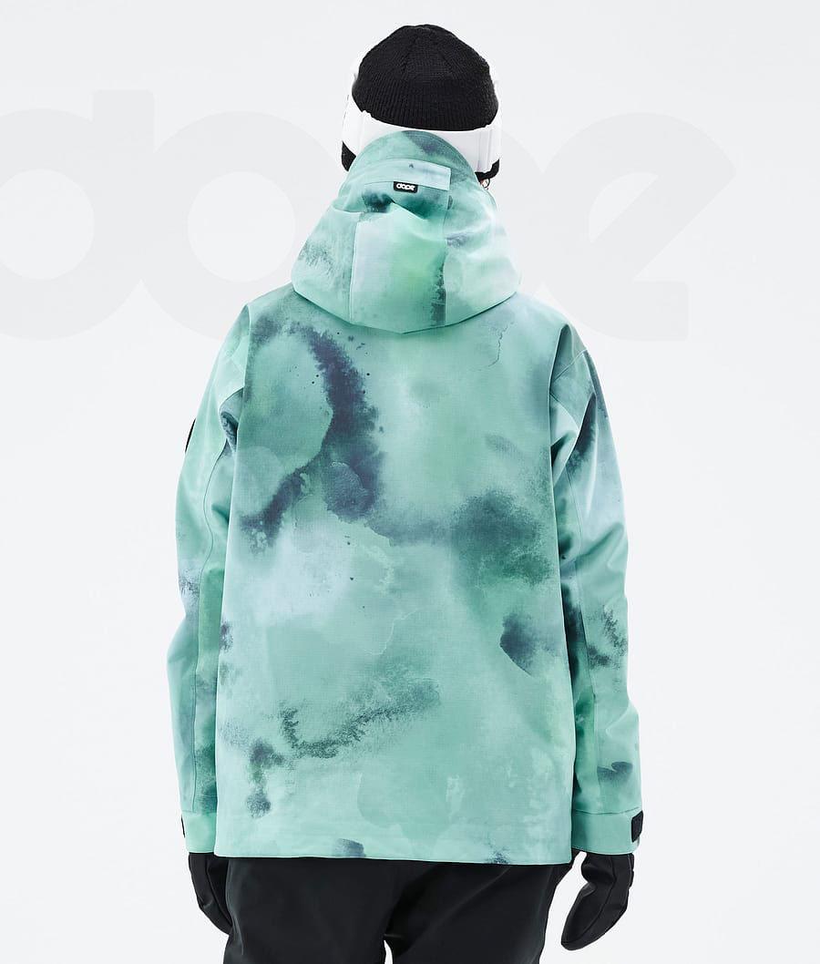 Green Women's Dope Blizzard W Ski Jackets | NZ_D1961