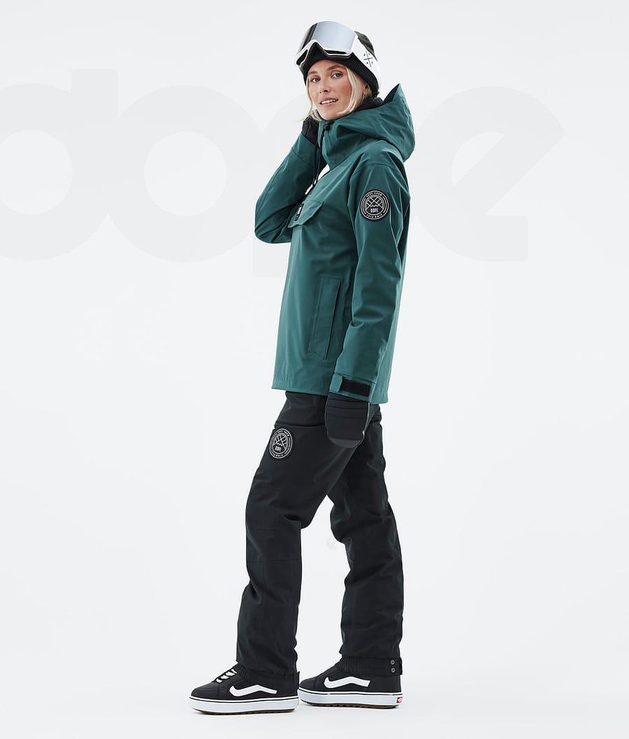 Green Women's Dope Blizzard W Snowboard Jackets | NZ_D1381