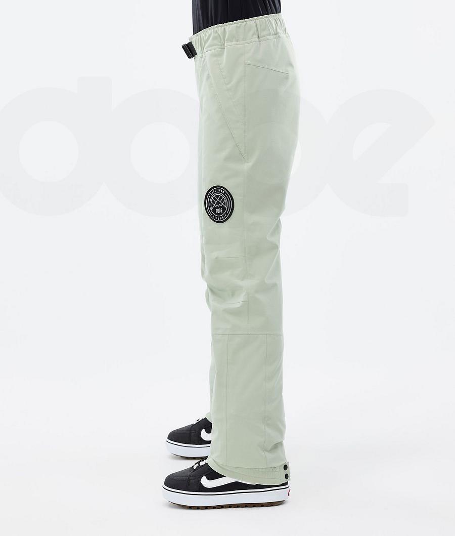 Green Women's Dope Blizzard W Snowboard Pants | NZ_D1718