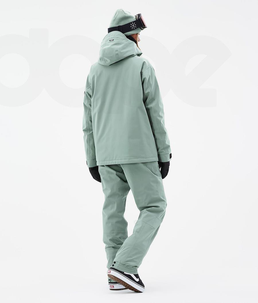 Green Women's Dope Blizzard W Snowboard Jackets | NZ_D2038