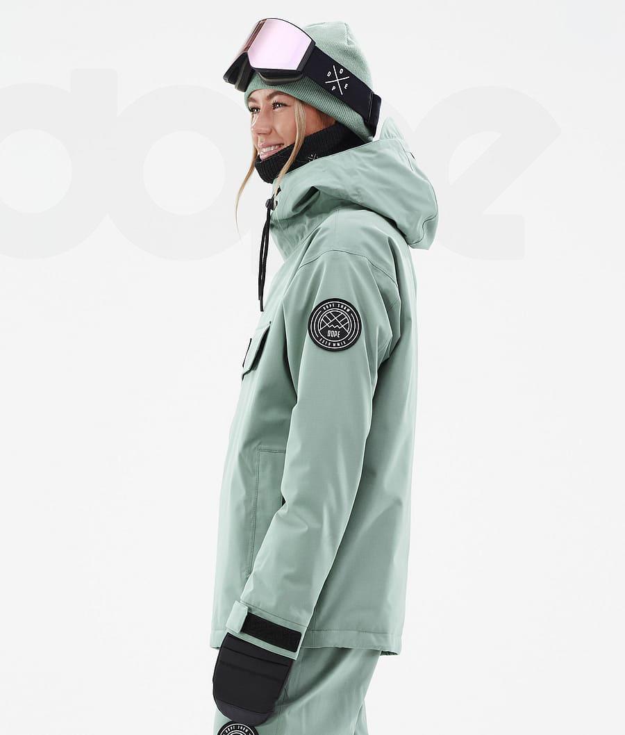 Green Women's Dope Blizzard W Snowboard Jackets | NZ_D2038