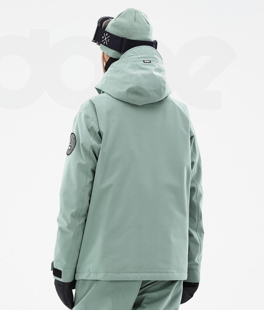 Green Women's Dope Blizzard W Snowboard Jackets | NZ_D2038