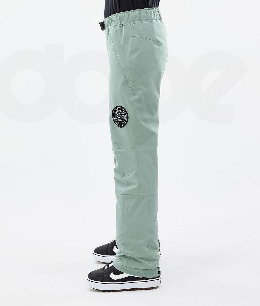 Green Women's Dope Blizzard W Snowboard Pants | NZ_D2216